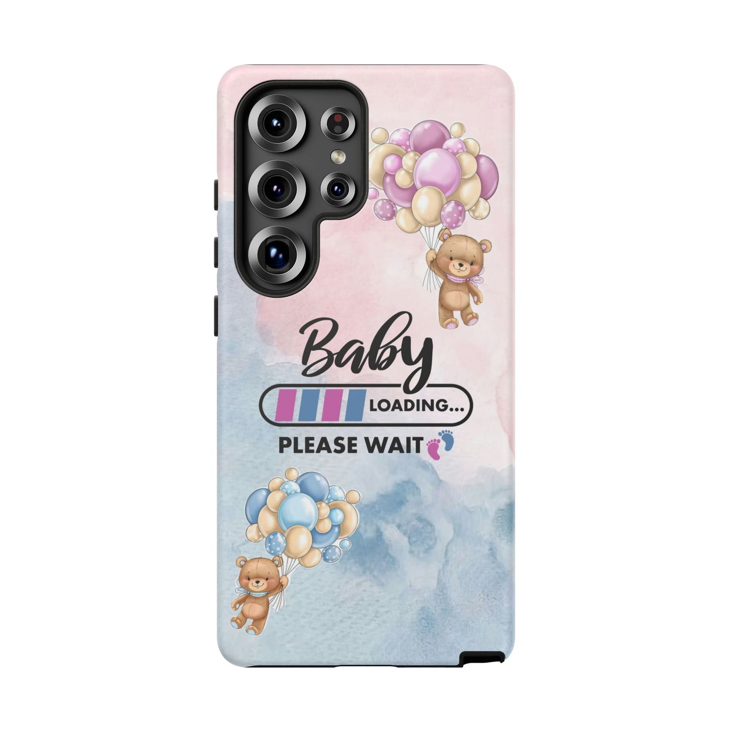 Cute Baby Loading Tough Case - Maternity Phone Cover