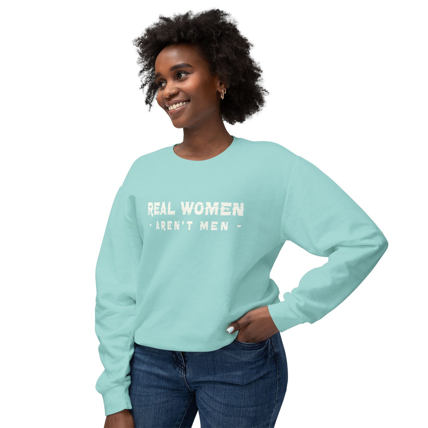 Real Women Lightweight Crewneck Sweatshirt