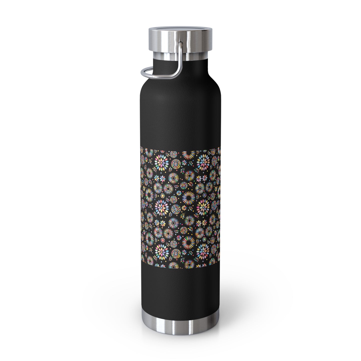 Vibrant Vibes Copper Vacuum Insulated Bottle, 22oz