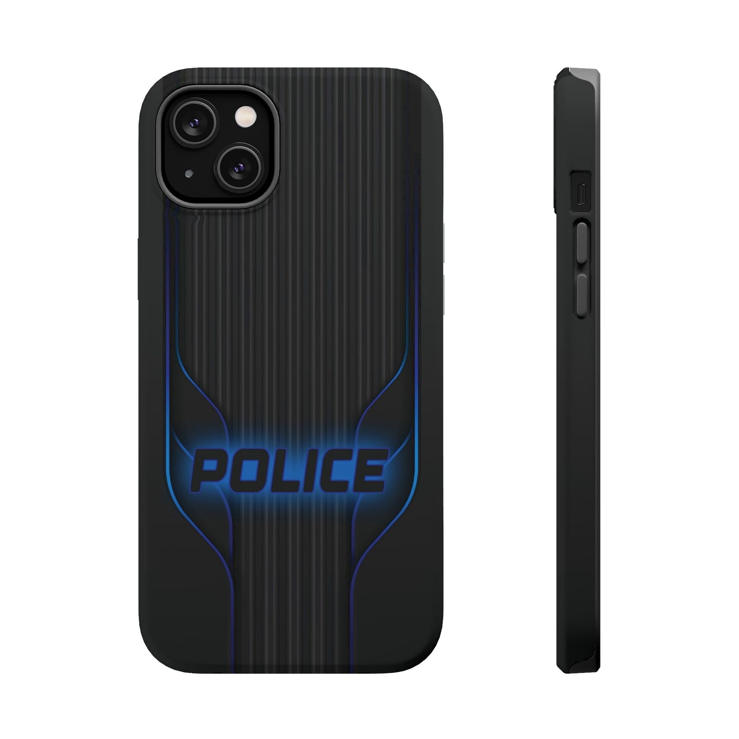 Police Magnetic Phone Cases, Blue Light