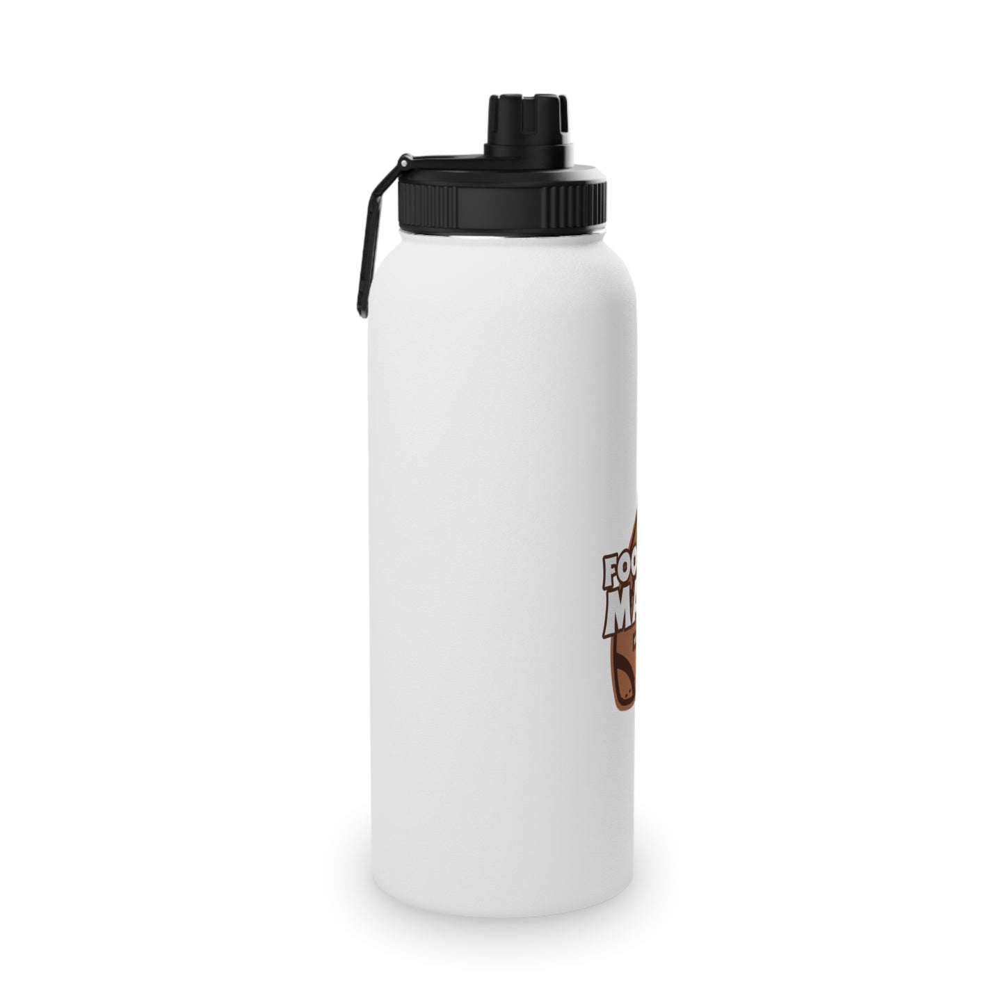 Football Mama Stainless Steel Water Bottle, Sports Lid