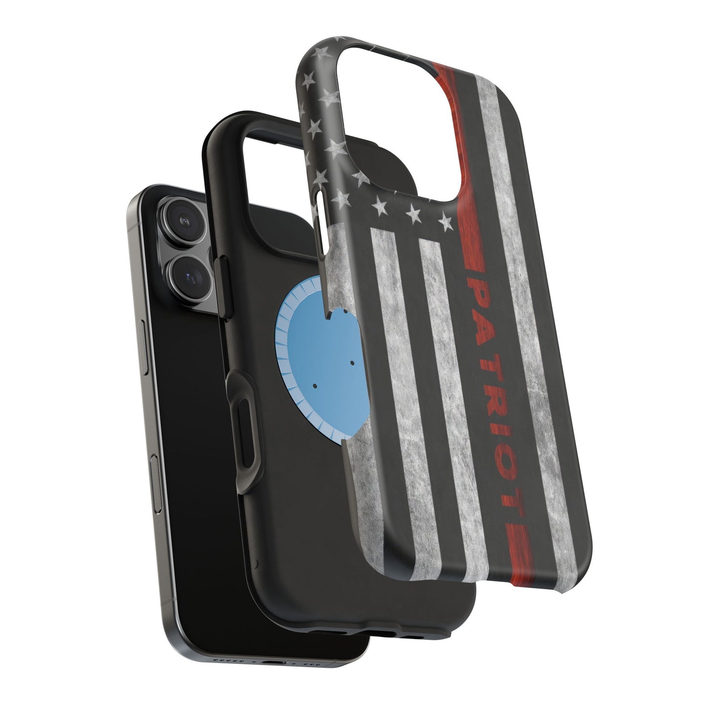 Red Line Magnetic Phone Cases, Firefighter Gift