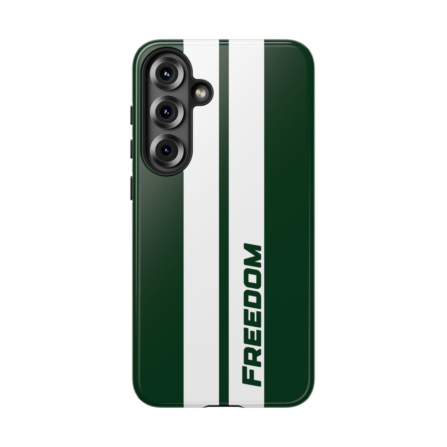 Freedom Tough Case, Olive Green Motorsport-Inspired Cove