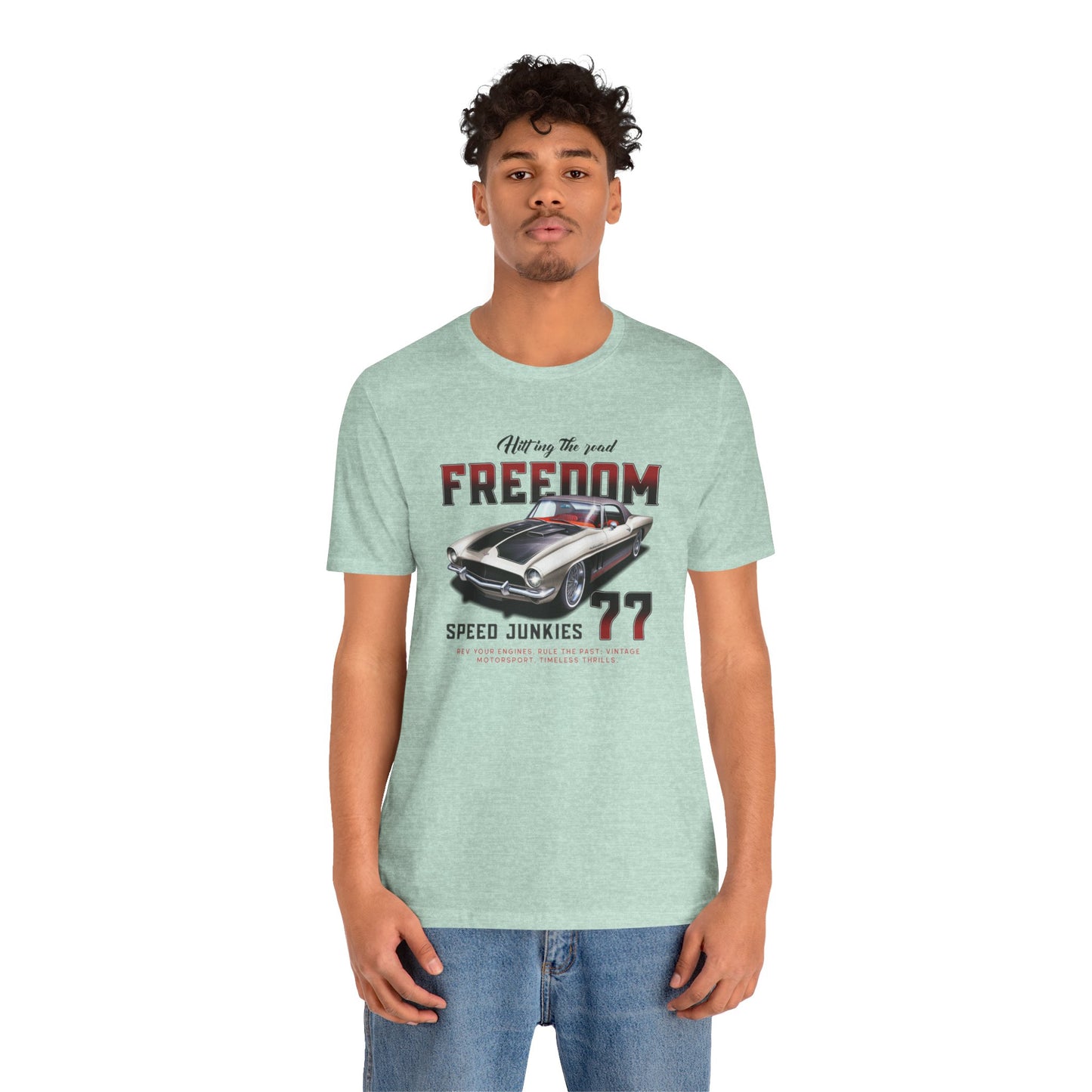 Hitting The Road Freedom Unisex Jersey Short Sleeve Tee