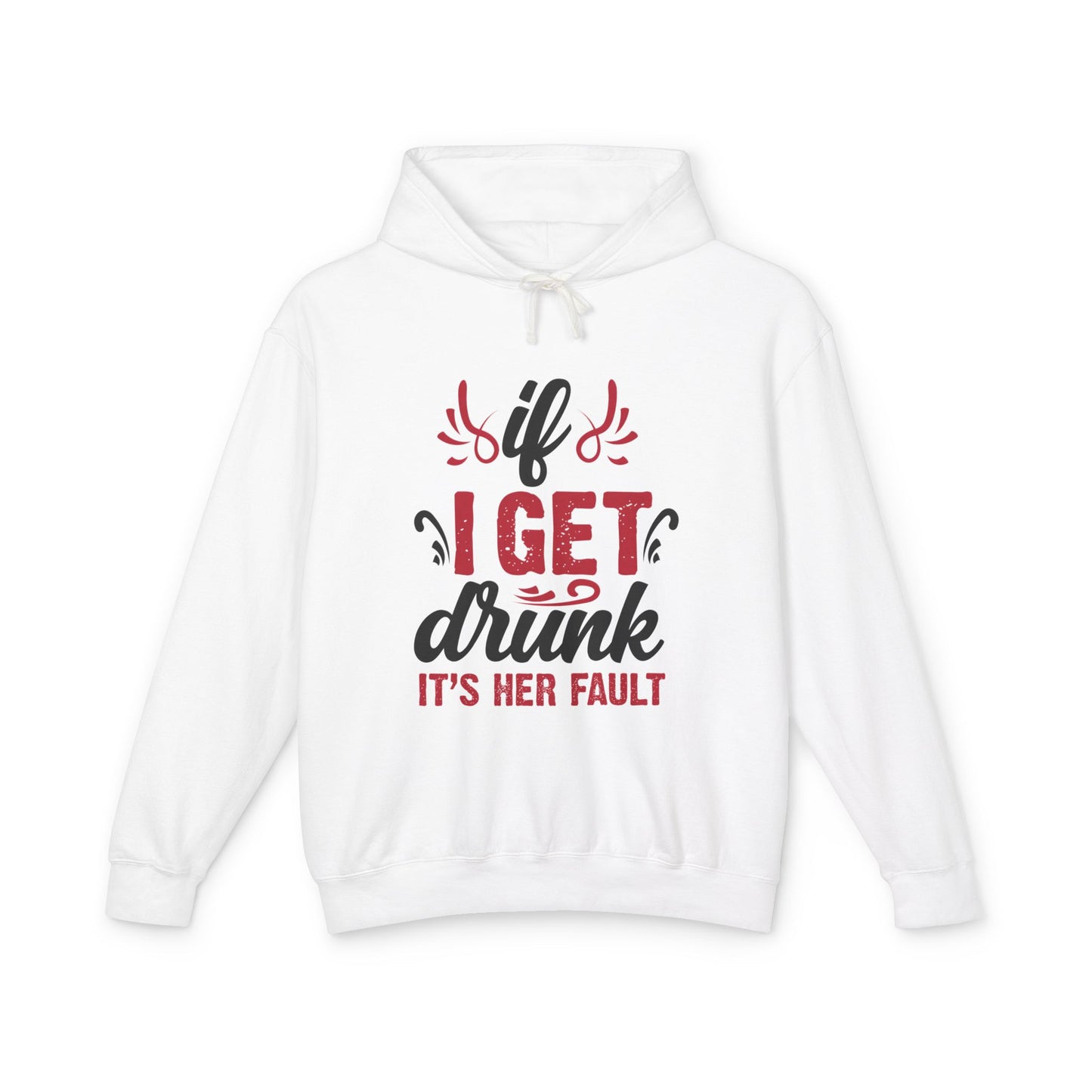 Playful Lightweight Hooded Sweatshirt, Perfect for Parties