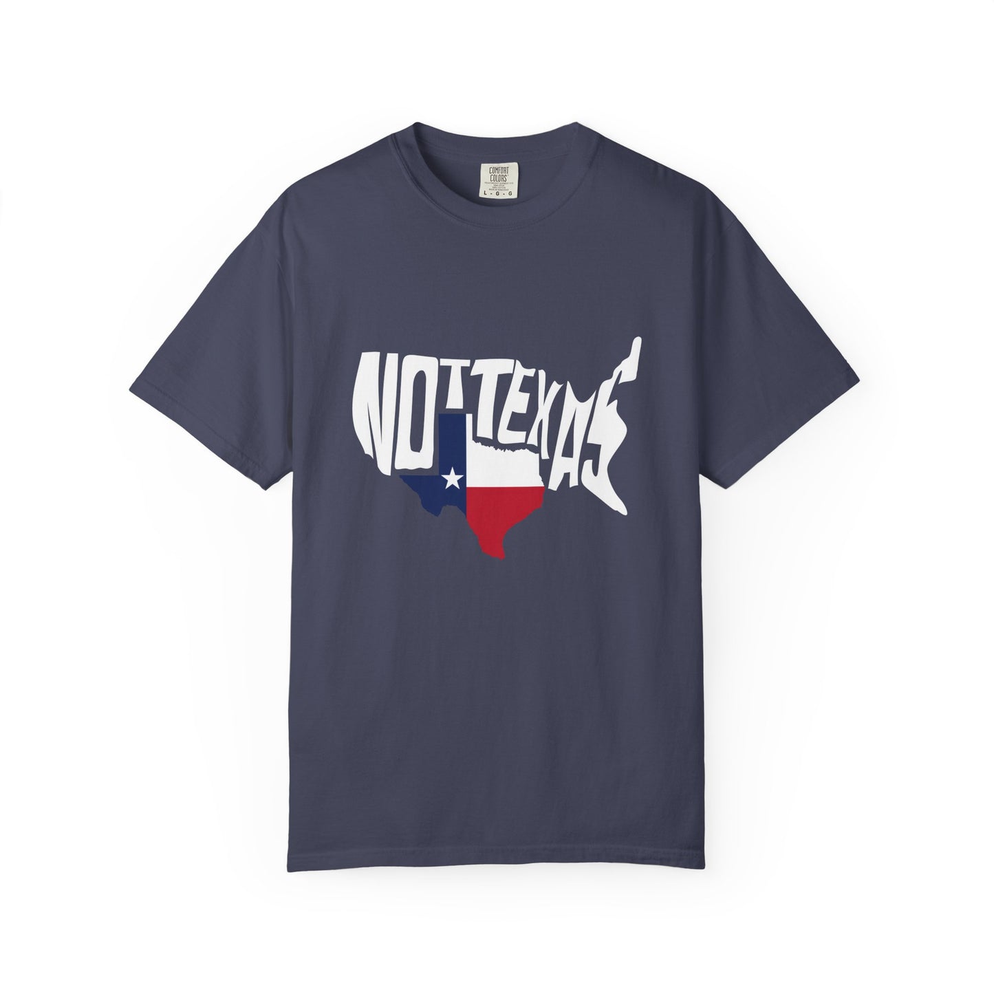 Unisex Garment-Dyed T-Shirt - Texas Graphic Tee - Fun Casual Wear for Texas Lovers