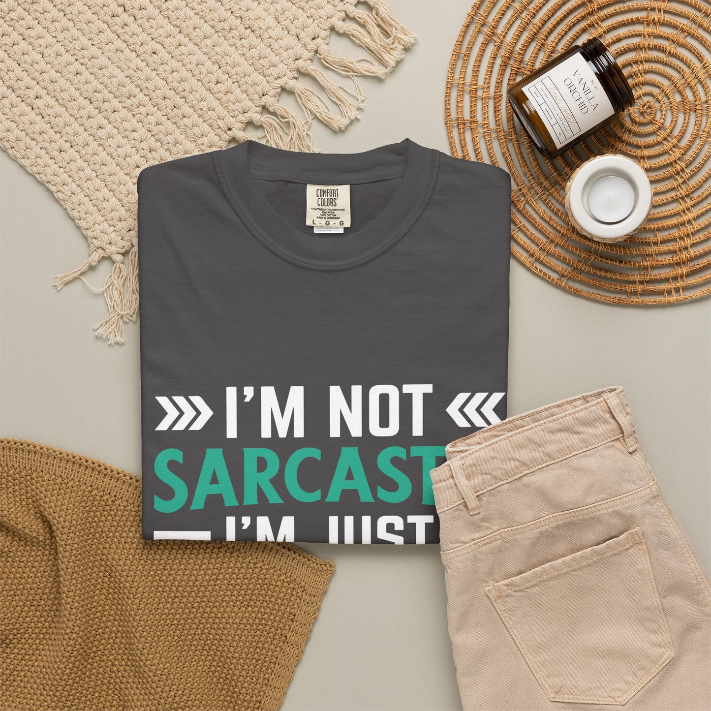 I'm Not Sarcastic I'm Just Intelligent Tee - Funny Unisex T-shirt