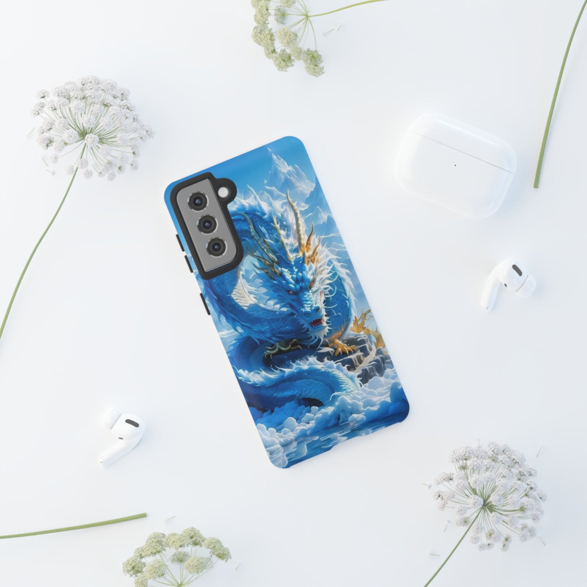 Ice Dragon Samsung Phone Case Fantasy Phone Cover
