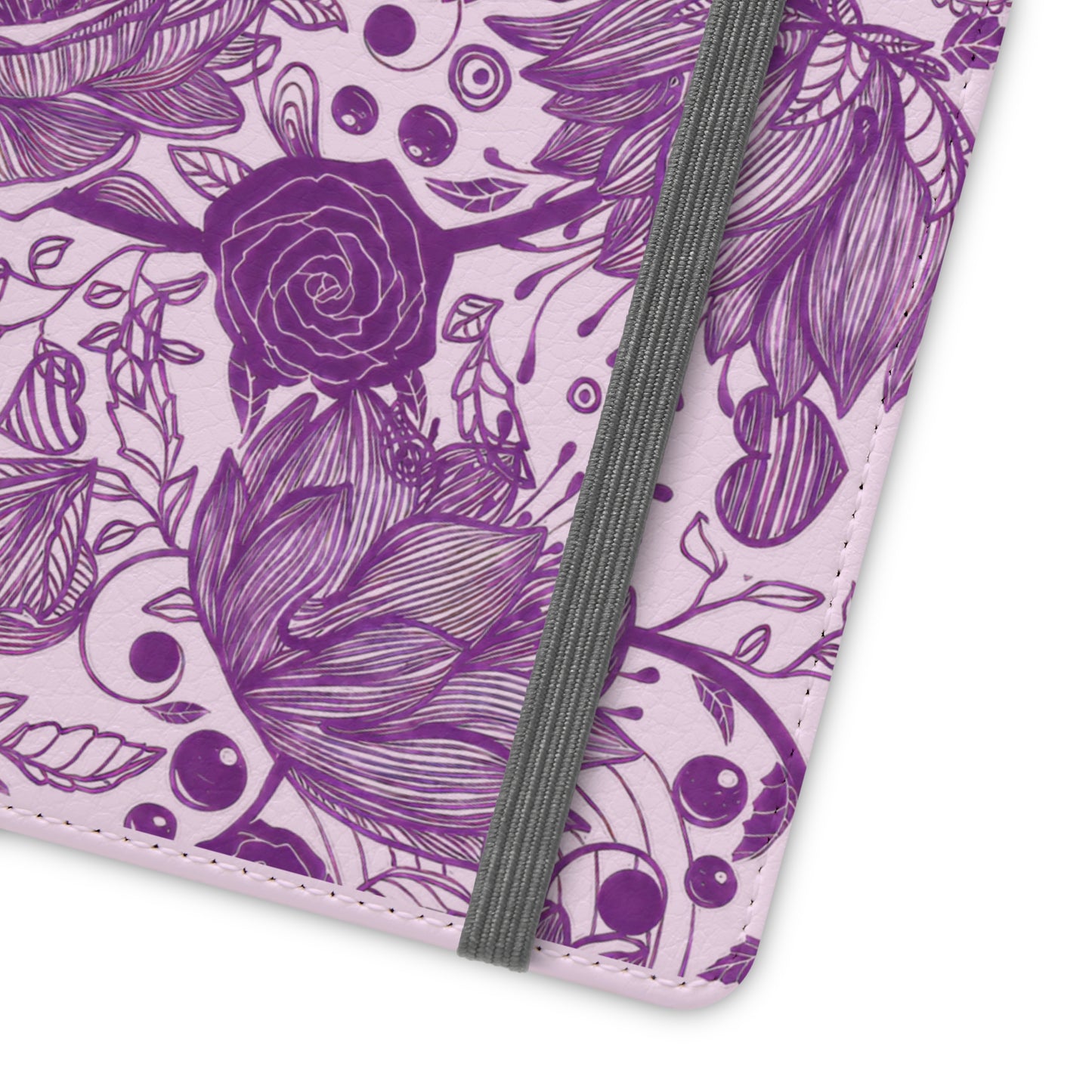 Graphical Garden: Purple Edition Flip Cases