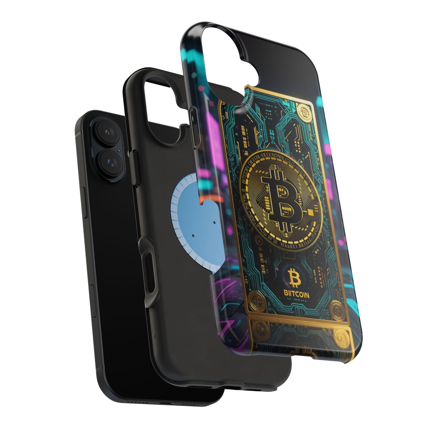 Bitcoin Magnetic Phone Case, Unique Phone Cover