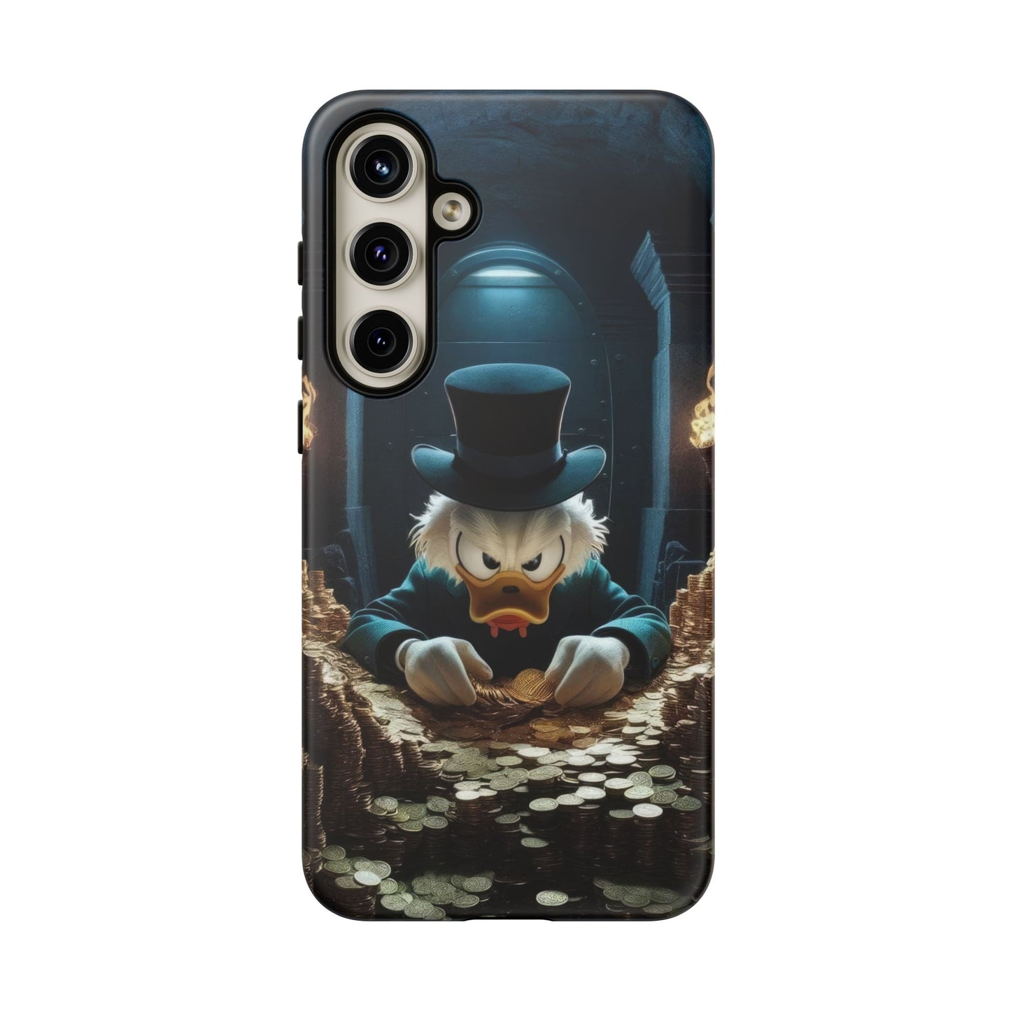 Scrooge McDuck Samsung Phone Case for Cartoon Lovers