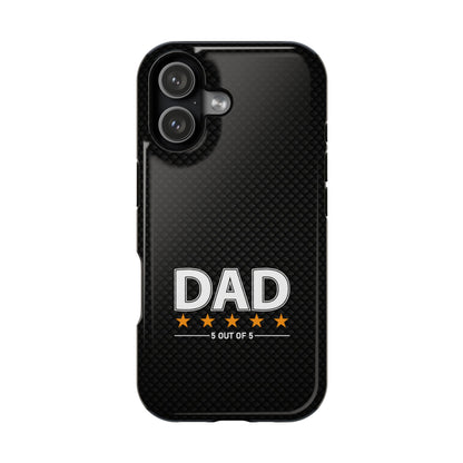 Dad 5 Out of 5 Stars Magnetic Phone Case
