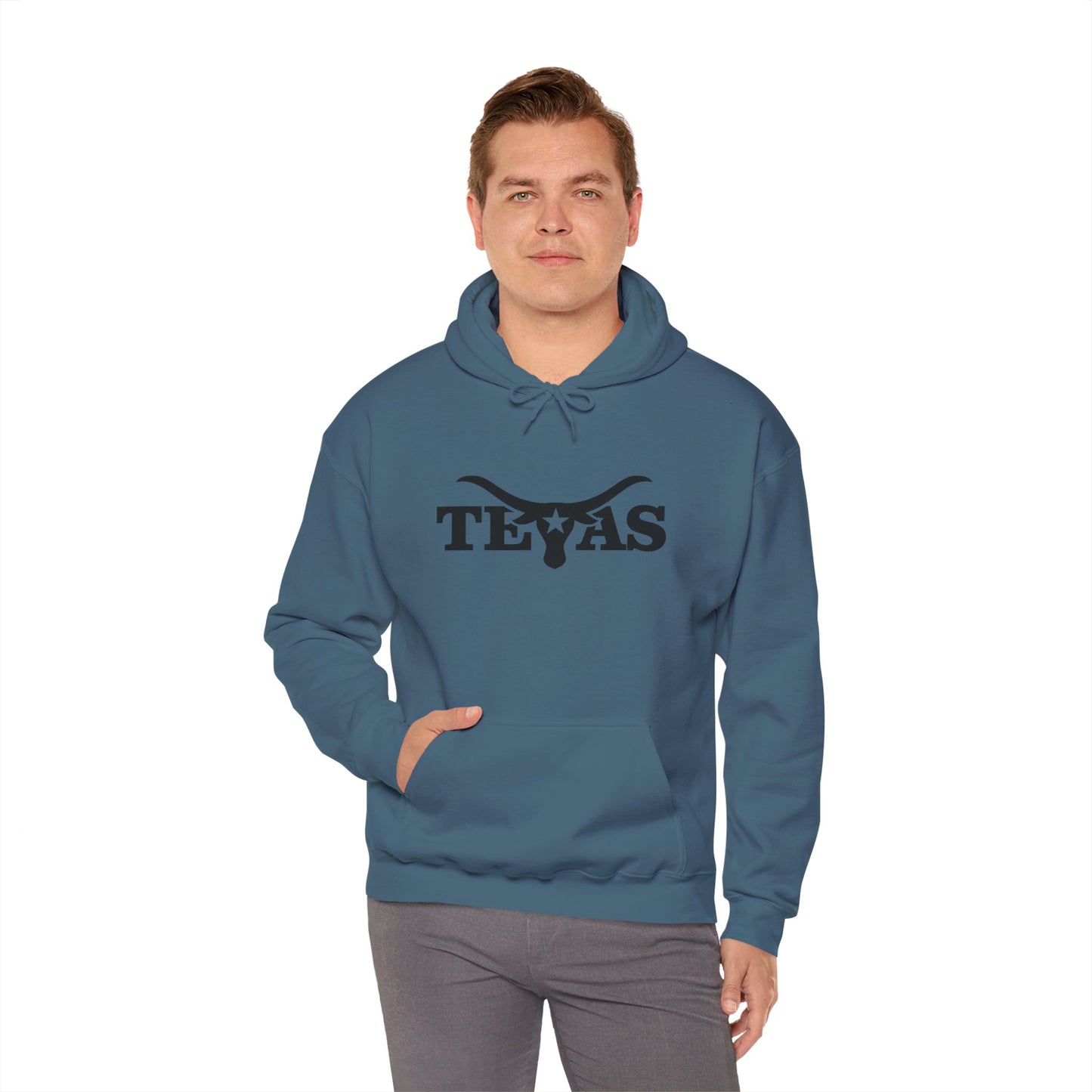 Texas Longhorns Unisex Heavy Blend Hooded Sweatshirt - Casual Comfort and Style