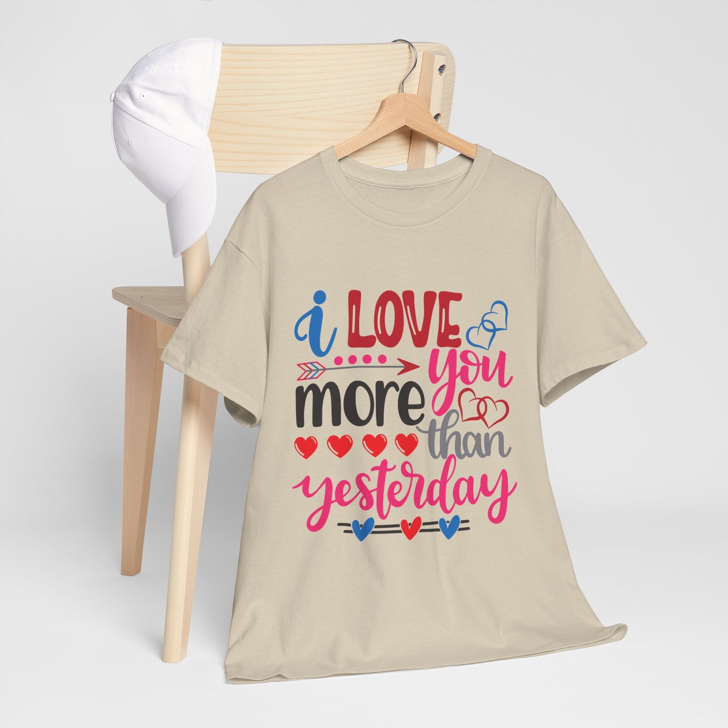 I Love You More Than  Tee, Anniversary Gift Shirt