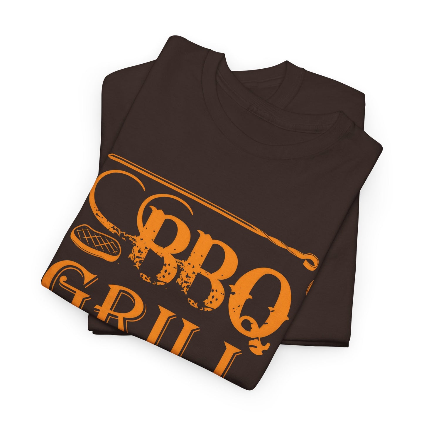 BBQ Grill Crew Unisex Heavy Cotton Tee - Perfect for BBQ Lovers and Summer Gatherings