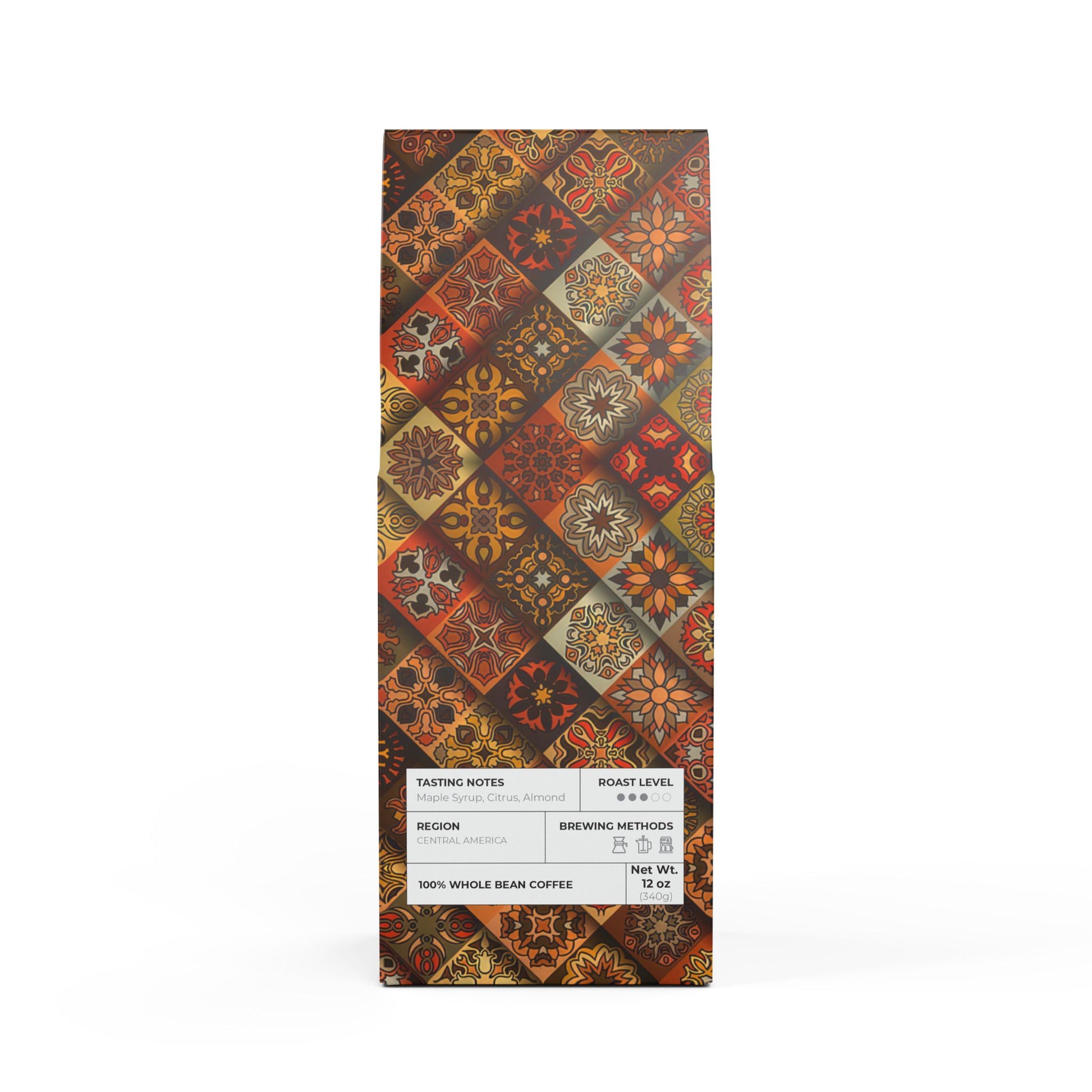 Broken Top Coffee Blend (Medium Roast) / Tasting notes: Chocolate covered almonds, maple syrup, citrus