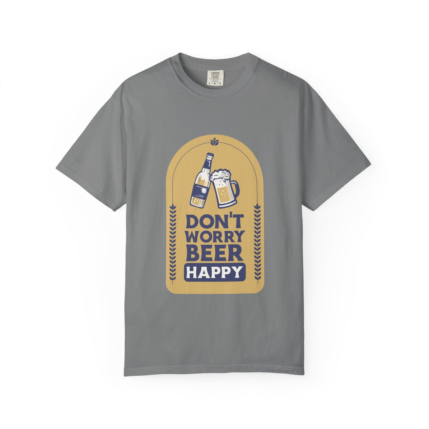 Beer Happy Unisex T-shirt - Funny Beer Tee