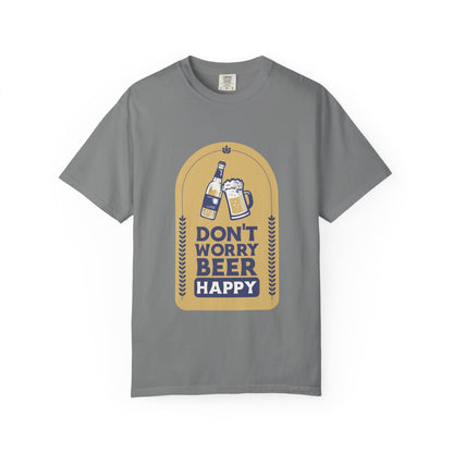 Beer Happy Unisex T-shirt - Funny Beer Tee