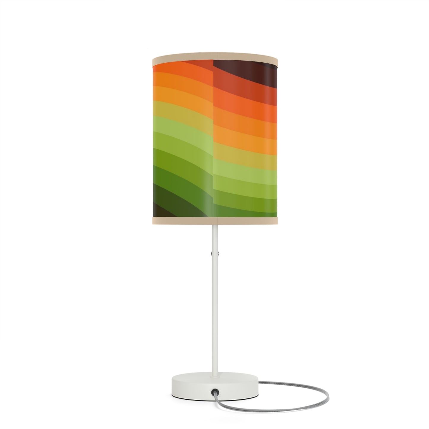 Nostalgic Swirl Lamp on a Stand, US|CA plug / White