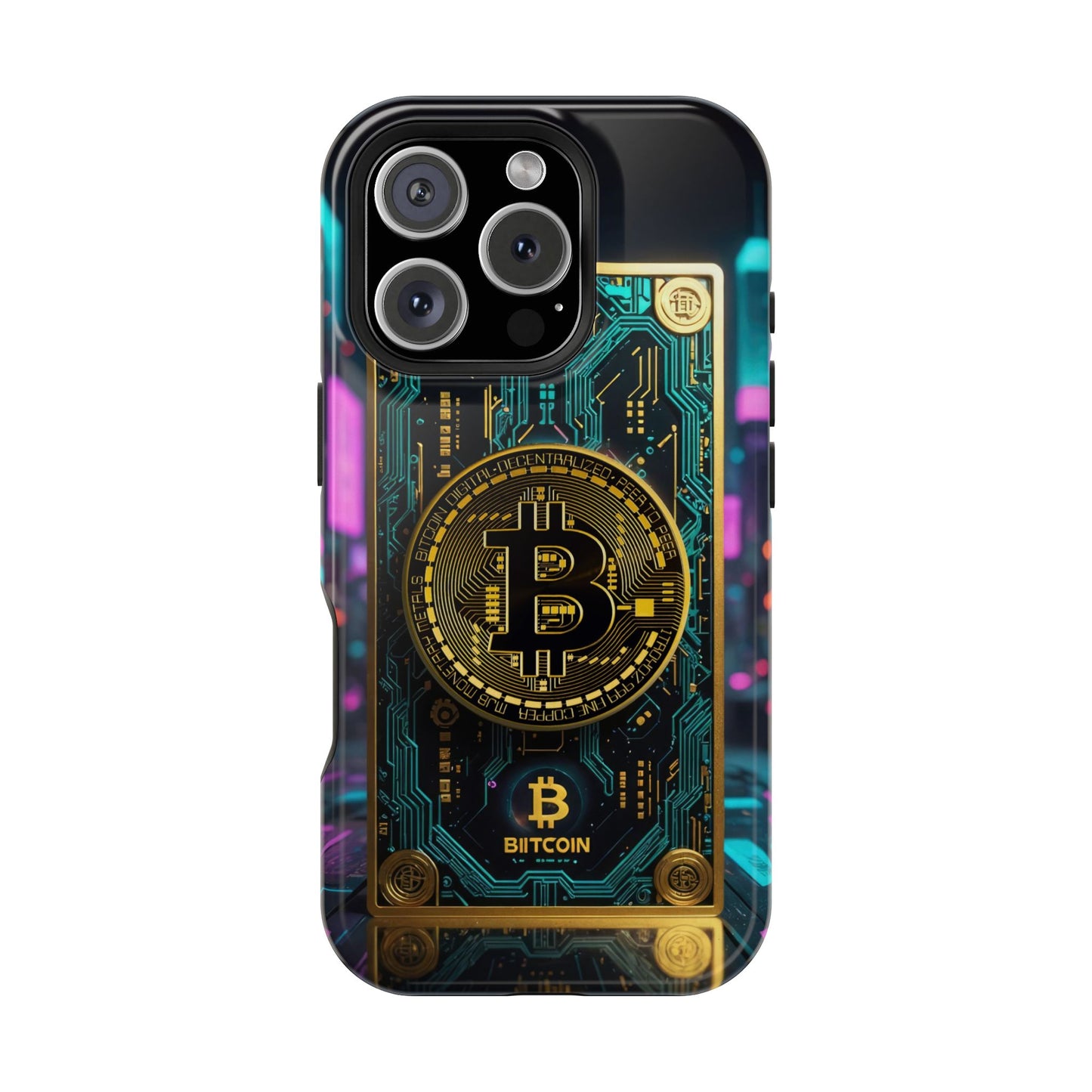 Bitcoin Magnetic Phone Case, Unique Phone Cover