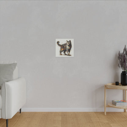 Purrfect Expression - Canvas Print