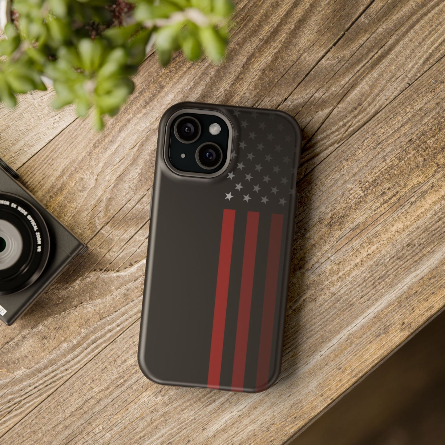 Patriotic Magnetic Tough Case, American Flag Phone Cover