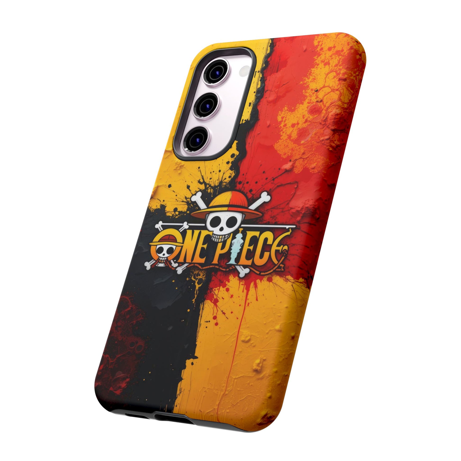 One Piece Samsung Tough Phone Case, Anime Vibrant Design