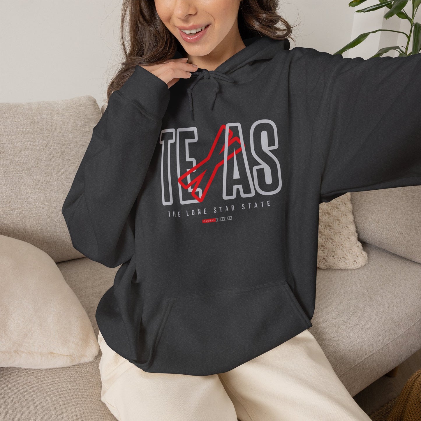 Texas Unisex Heavy Blend Hoodie - Comfortable & Stylish for Any Occasion