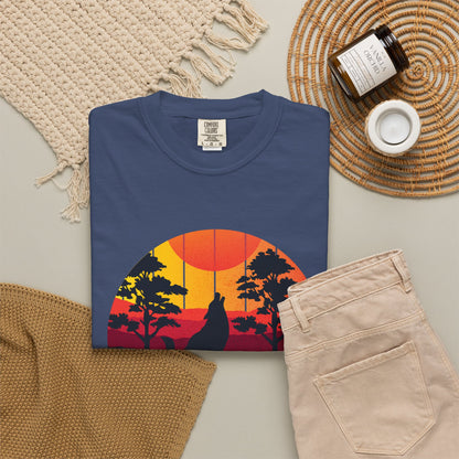 Only A True Wolf Will Fall In Love With The Moon T-shirt