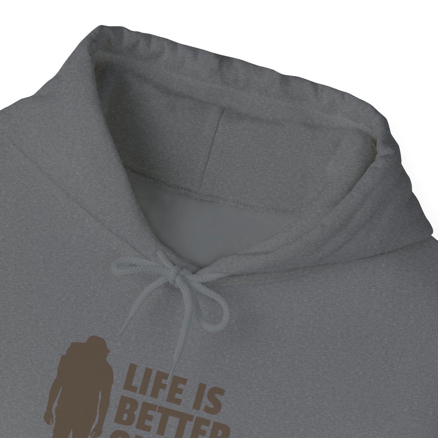 Life Is Better On The Road Unisex Heavy Blend™ Hooded Sweatshirt