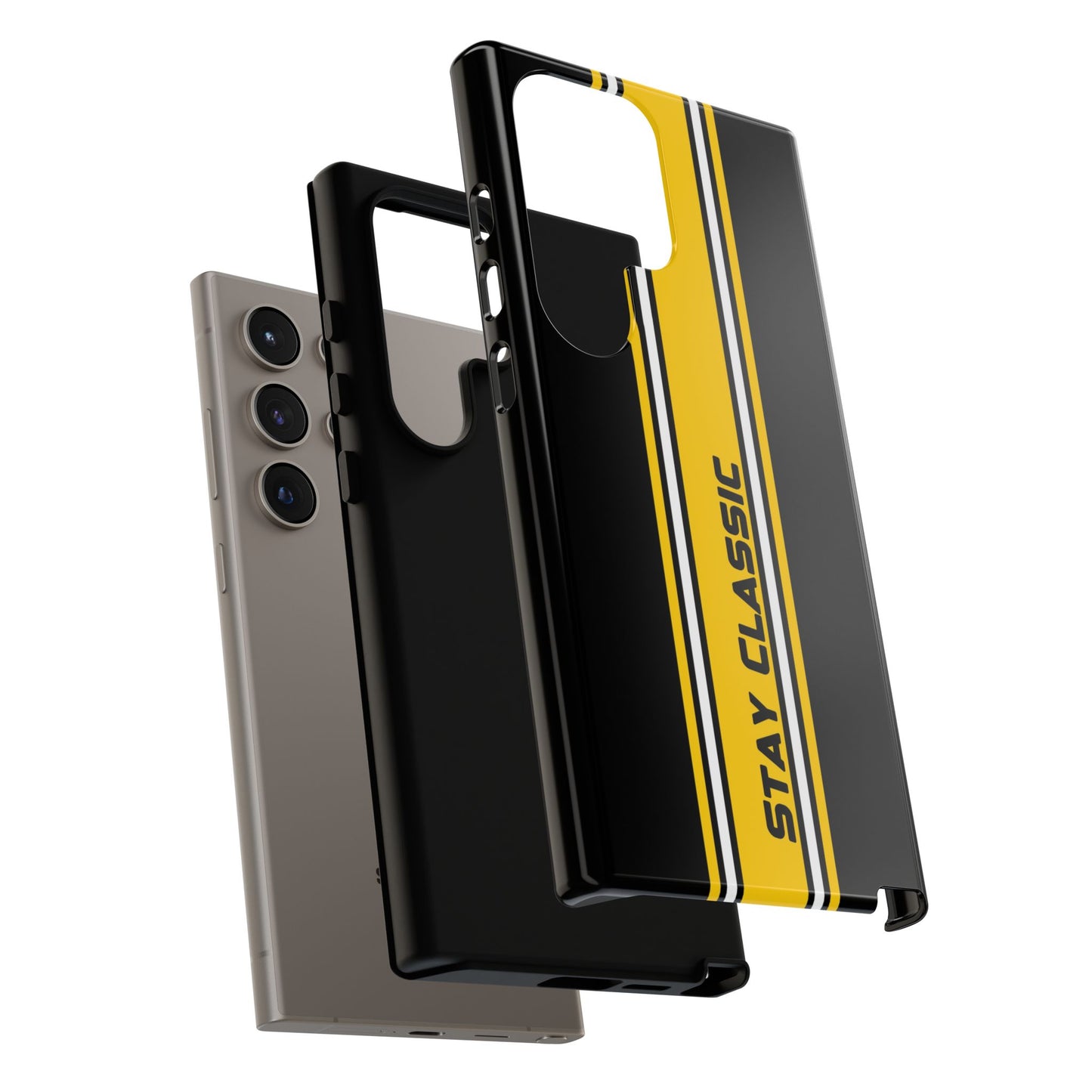 Stay Classic Tough Case – Minimalist Racing Design