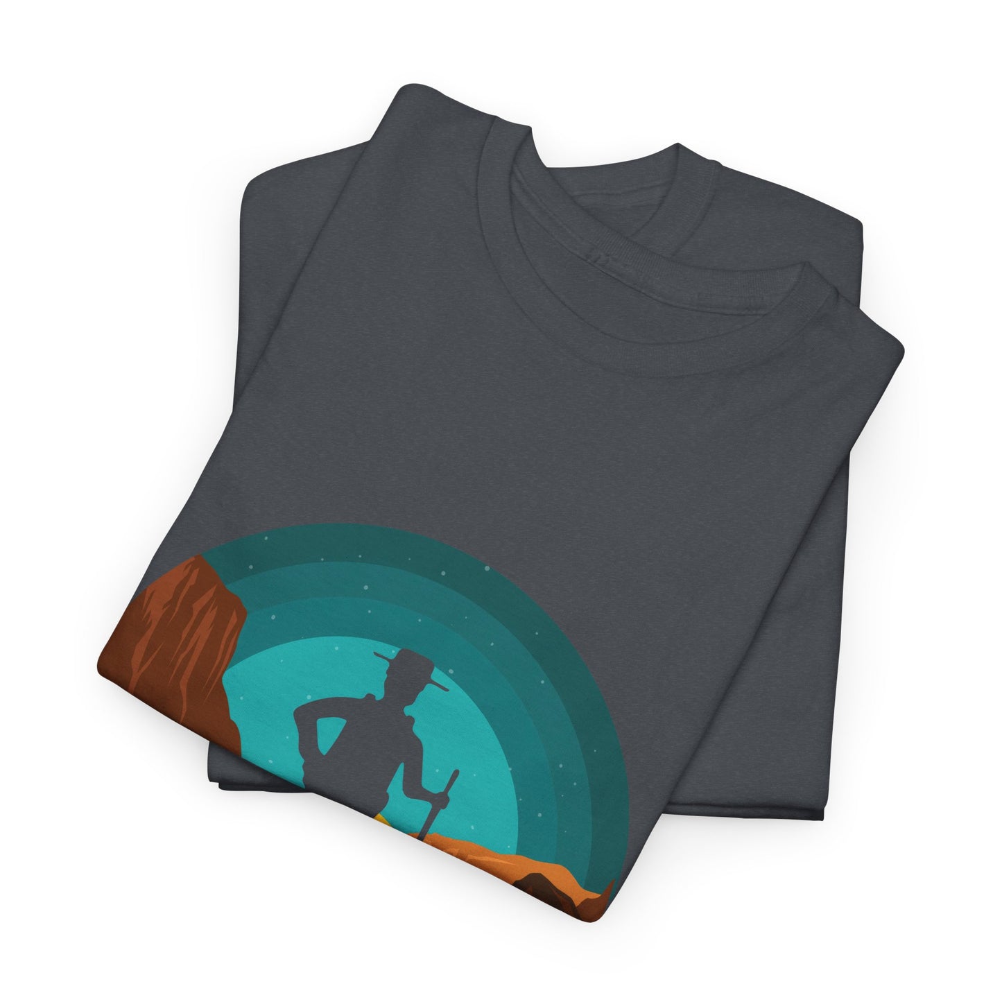 Adventure Is Calling Unisex Heavy Cotton Tee - Perfect for Outdoorsy Souls