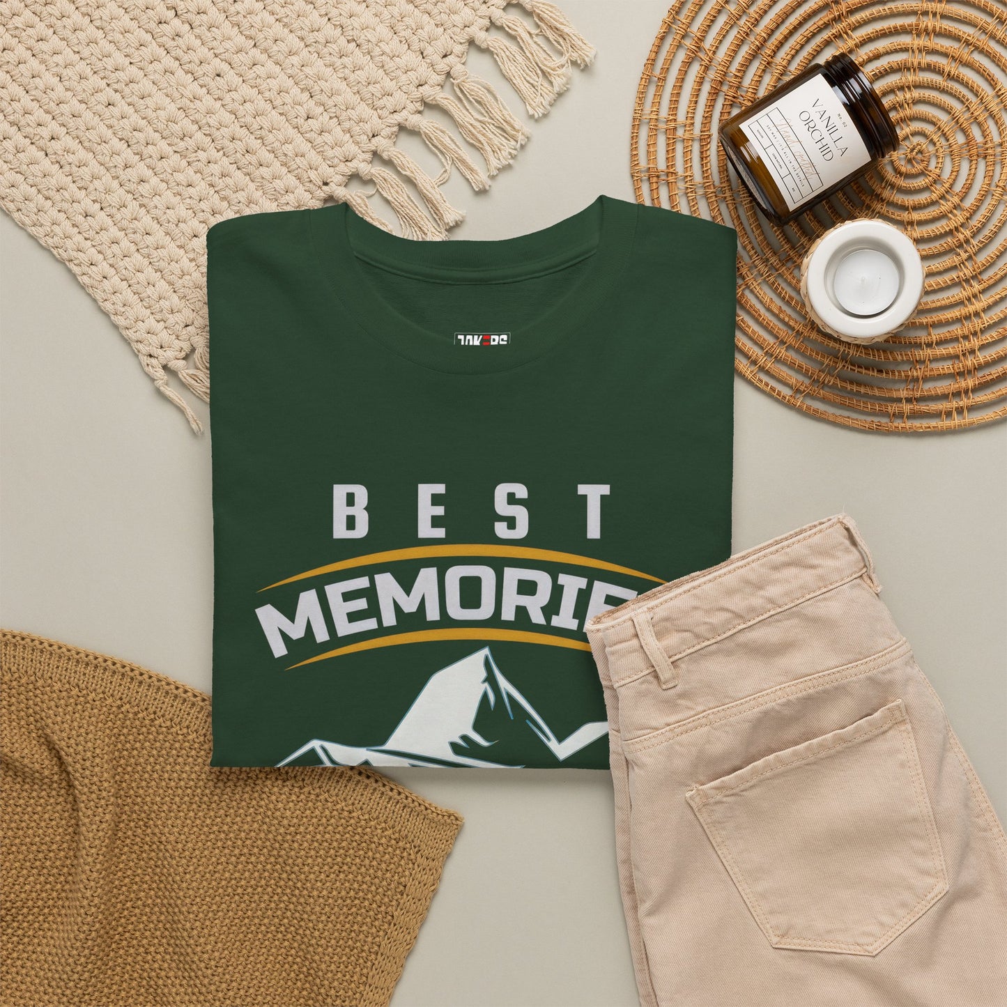 Camping Memories Unisex Heavy Cotton Tee