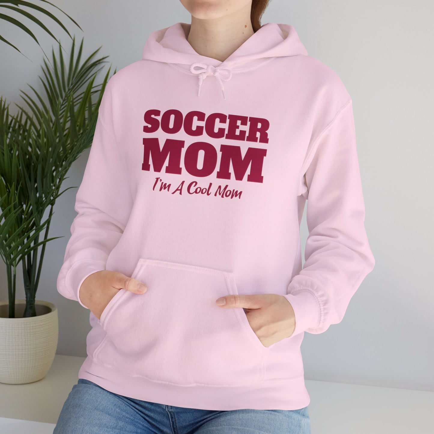 Soccer Mom I'm A Cool Mom Hooded Sweatshirt