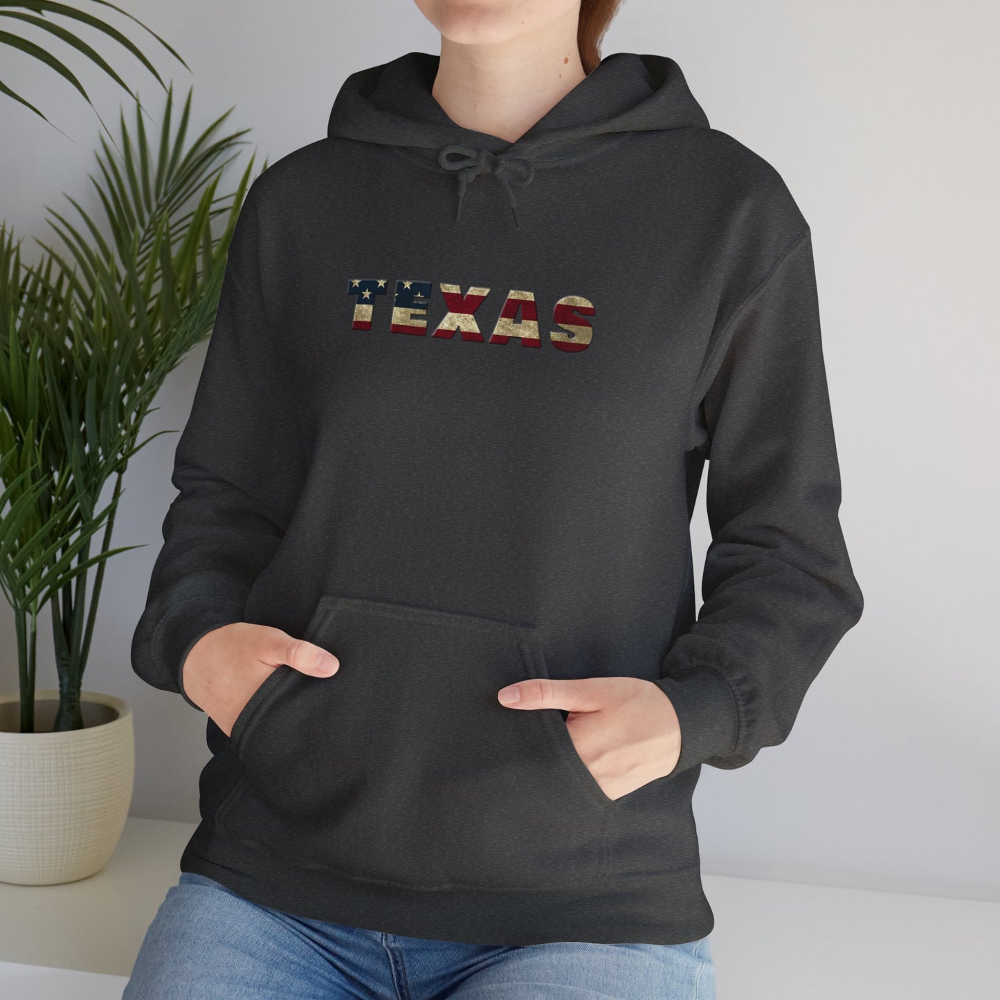 Texas Unisex Heavy Blend™ Hooded Sweatshirt