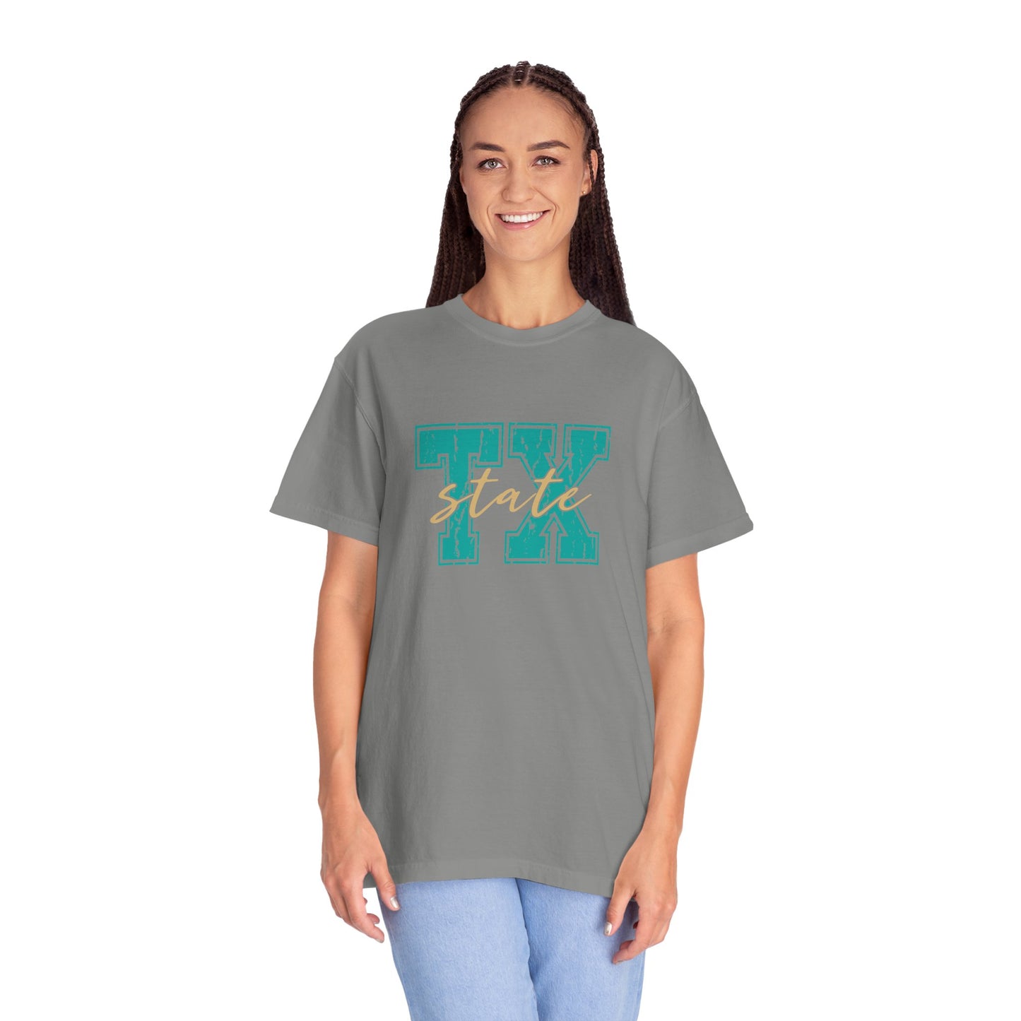 TX State Unisex Garment-Dyed T-shirt