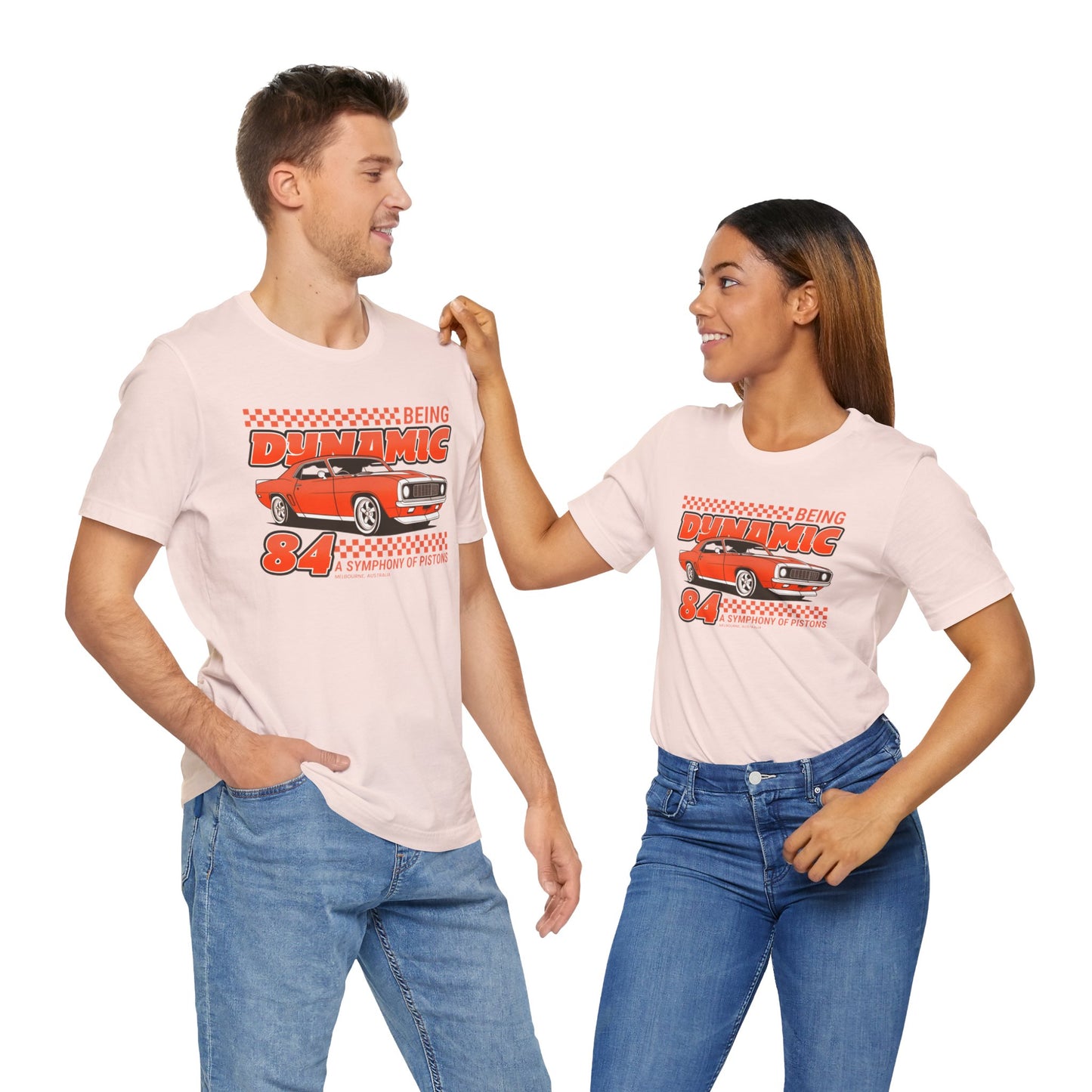 Being Dynamic A Simphony Of Pistons Unisex Jersey Short Sleeve Tee