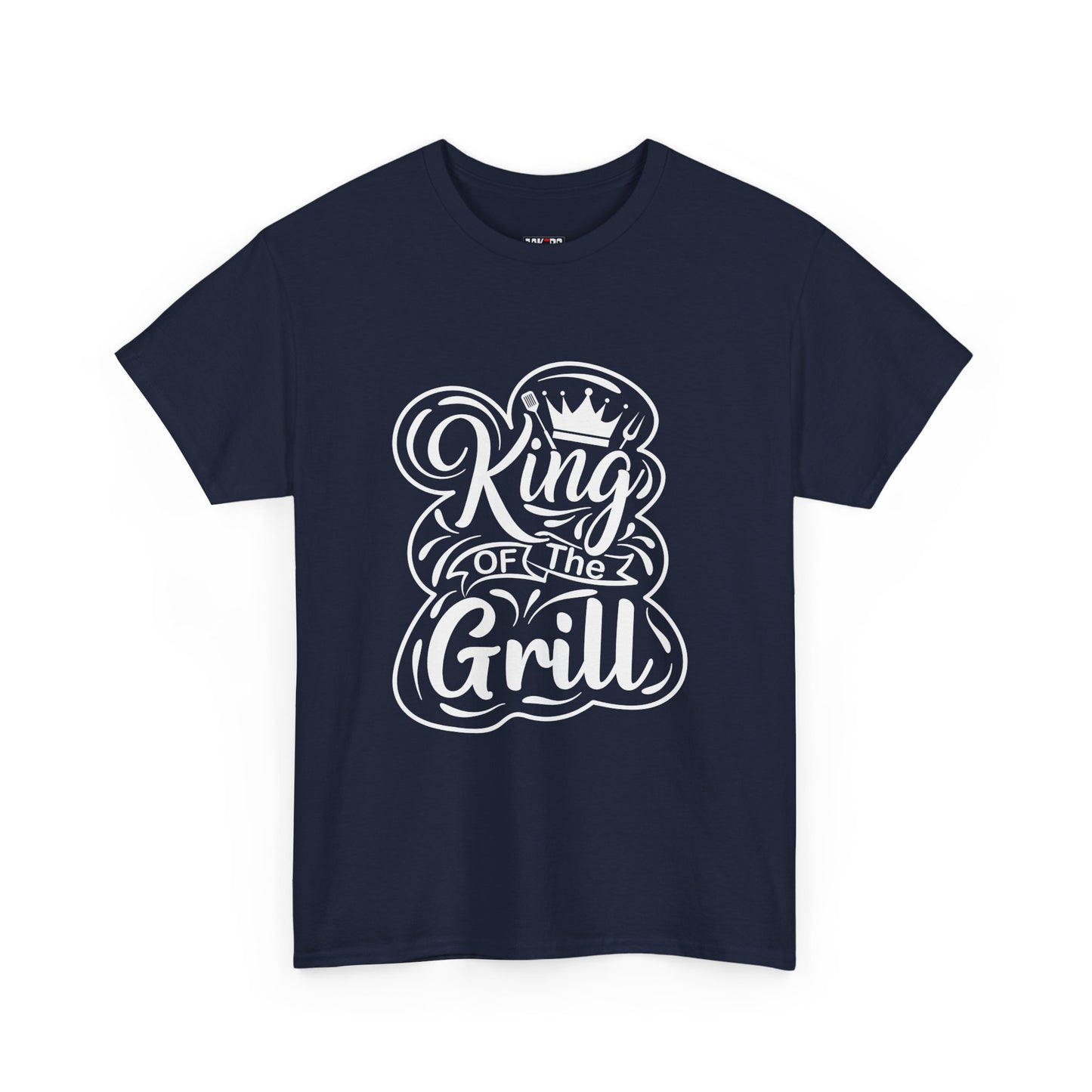 King of the Grill Heavy Cotton Tee - Perfect Gift for BBQ Lovers