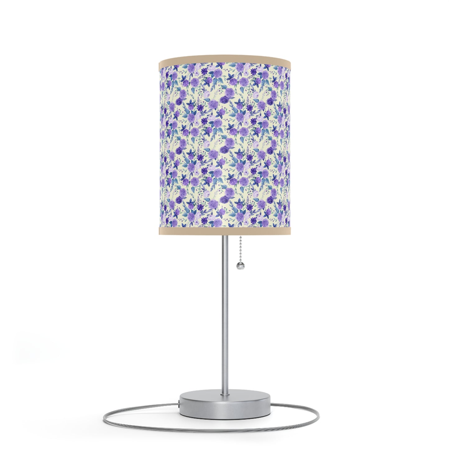 Violet Lamp on a Stand, US|CA plug / White