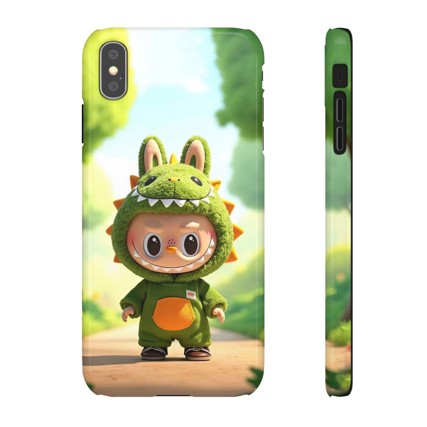 The Monsters Snap Case for iPhone Models – Playful Dinosaur Design