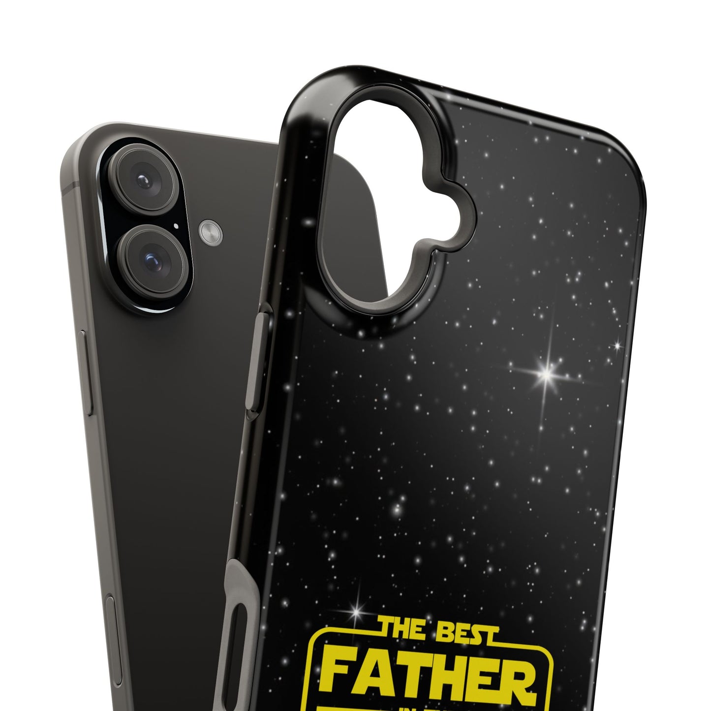 Galaxy-Themed iPhone Magnetic Case - Perfect Gift for the Best Father