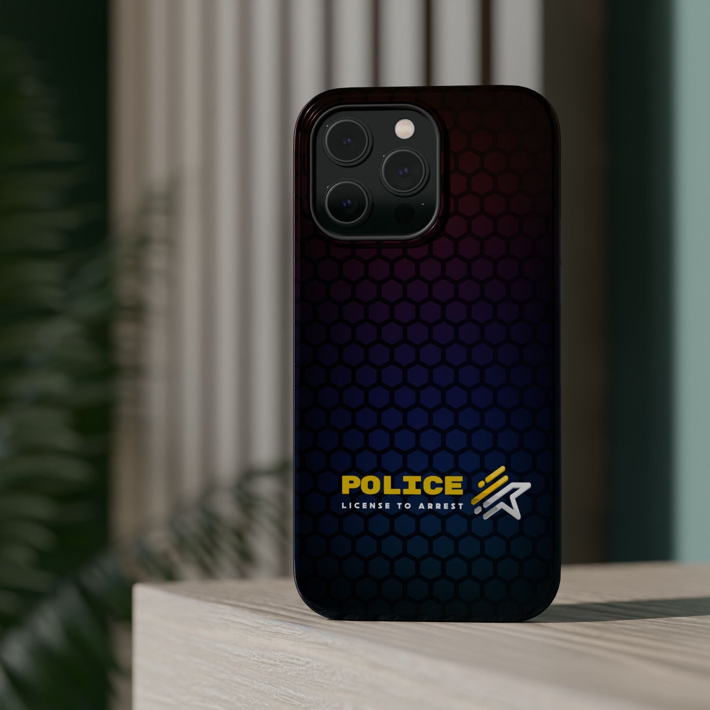 Police Magnetic iPhone Cases, License To Arrest