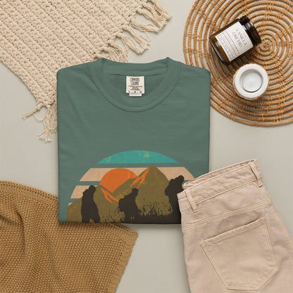 Take Me To The Mountains Unisex Garment-Dyed T-shirt