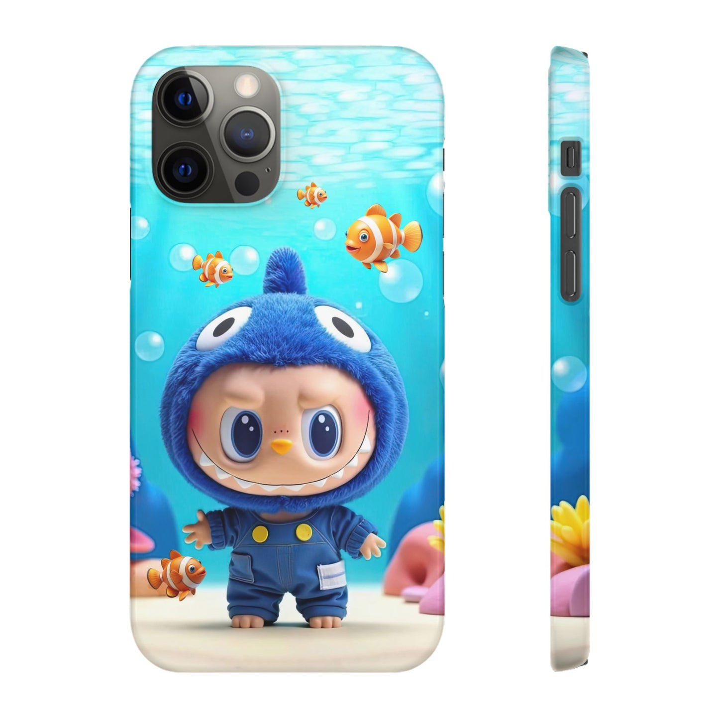 The Monsters Underwater Snap Case - Playful Design