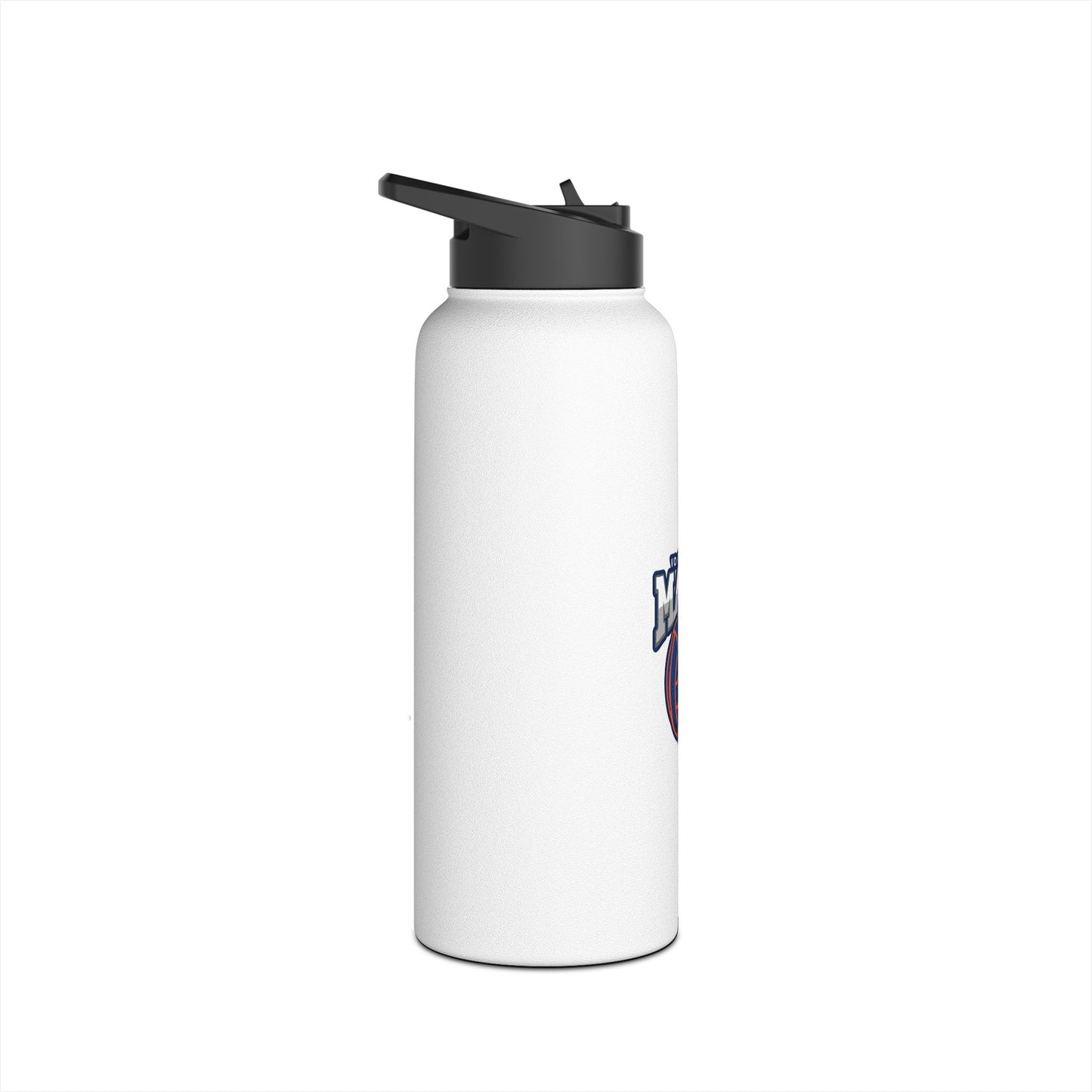 Volleyball Mama Stainless Steel Water Bottle, Standard Lid