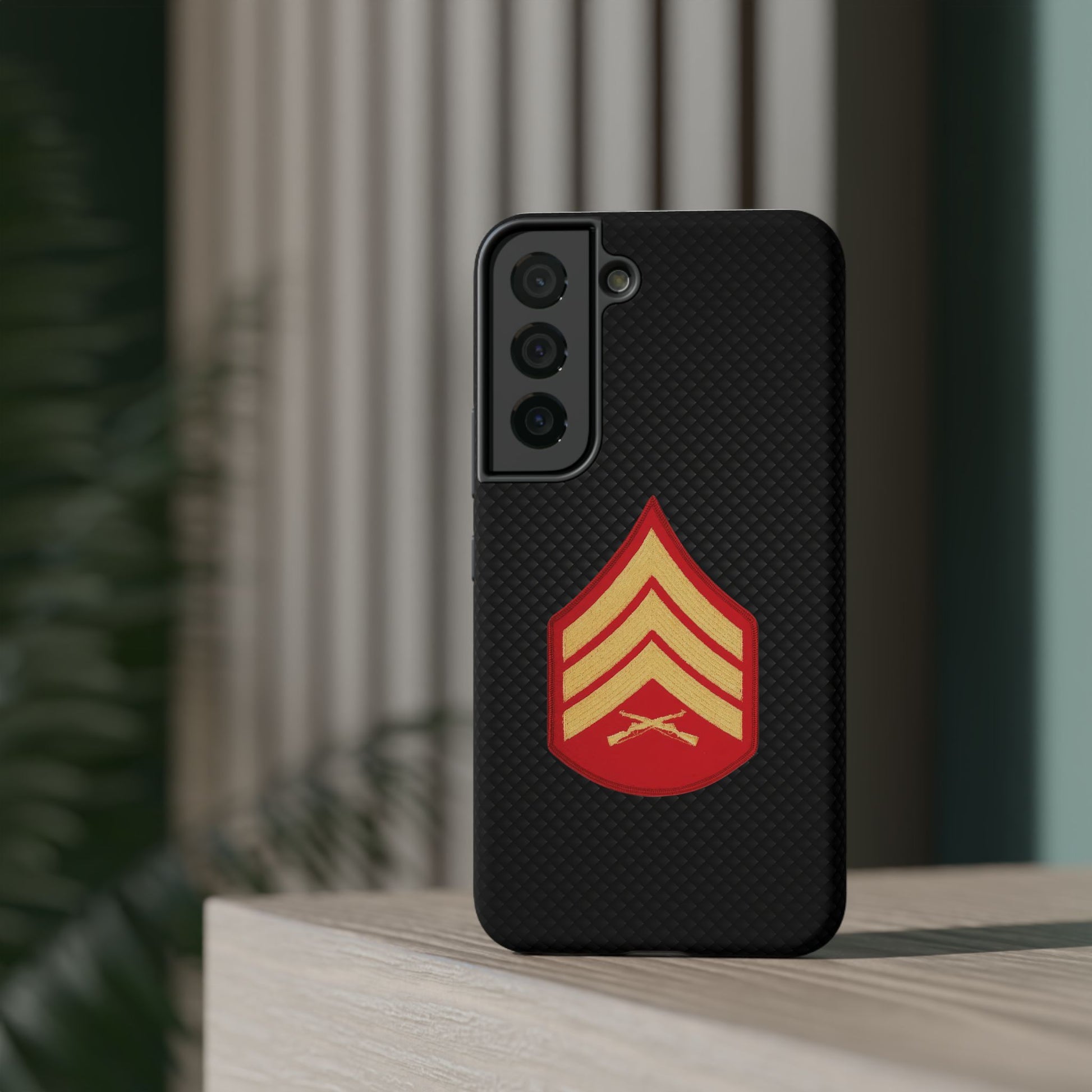 Rank Insignia Impact-Resistant Cases, Sergeant