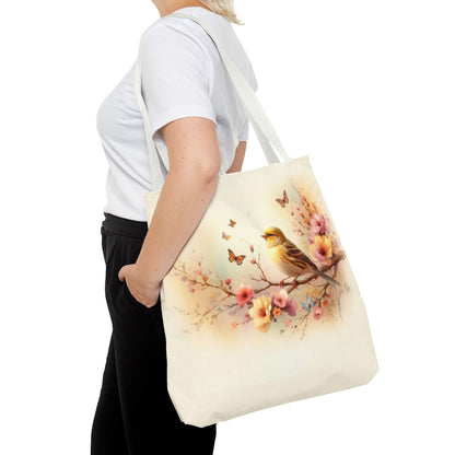 Blooming Melody Tote Bag
