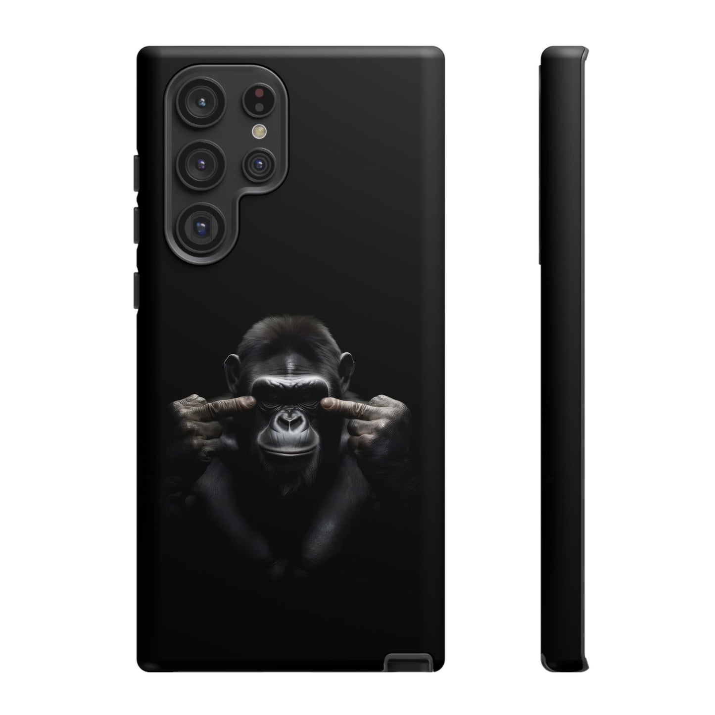 Edgy Gorilla Samsung  Phone Case - Funny Gift for Animal Lovers