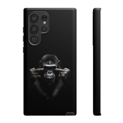 Edgy Gorilla Samsung  Phone Case - Funny Gift for Animal Lovers