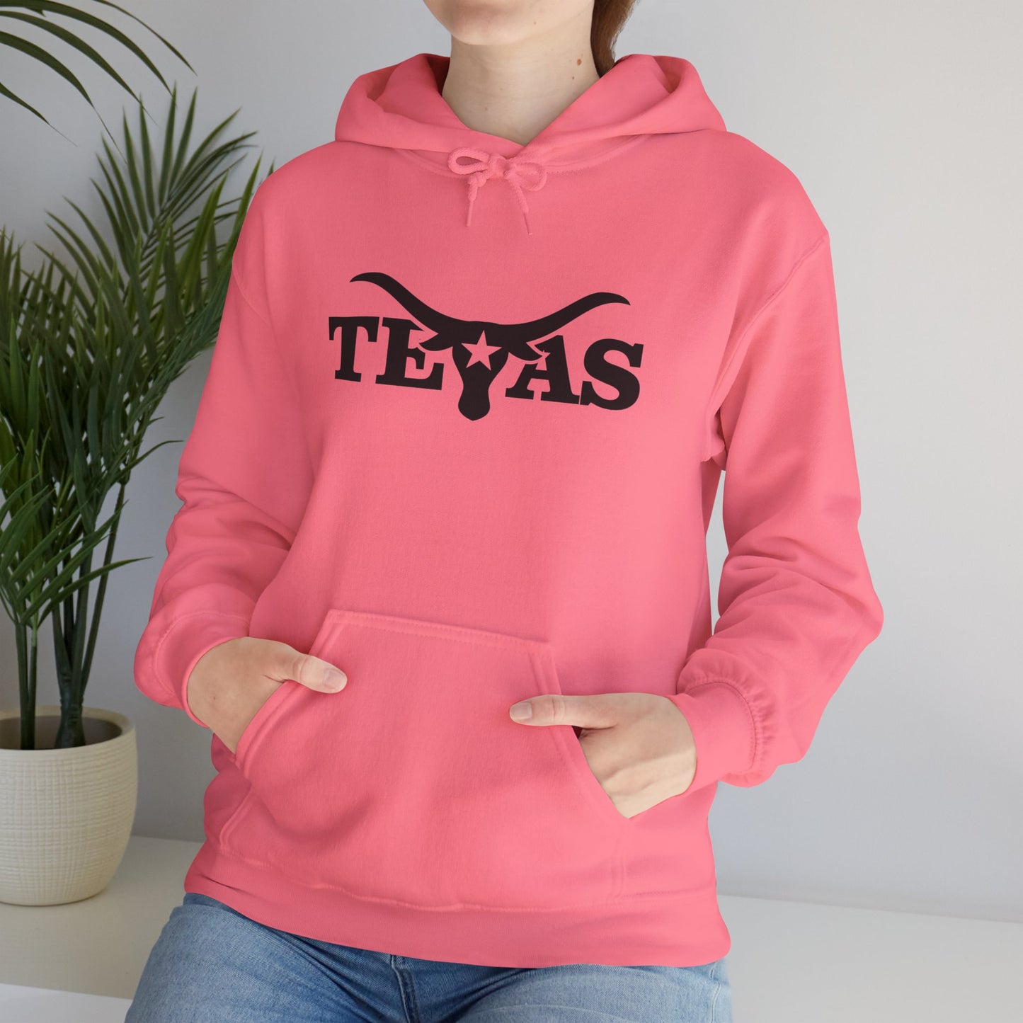 Texas Longhorns Unisex Heavy Blend Hooded Sweatshirt - Casual Comfort and Style